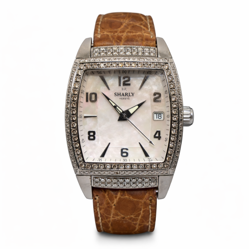 ساعة شارلي فاخرة مرصعة بالألماس