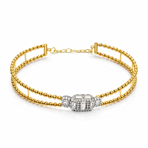 اسوارة ذهب عيار 18