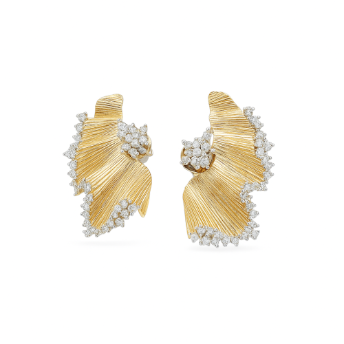 حلق ذهب عيار 18