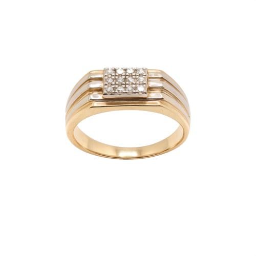 خاتم الماس ذهب عيار 18