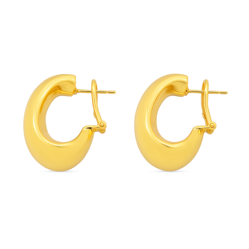 حلق ذهب عيار 18