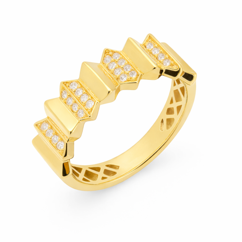 خاتم ذهب عيار 18