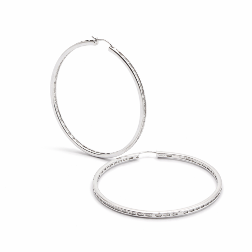 حلق الماس ذهب عيار 18