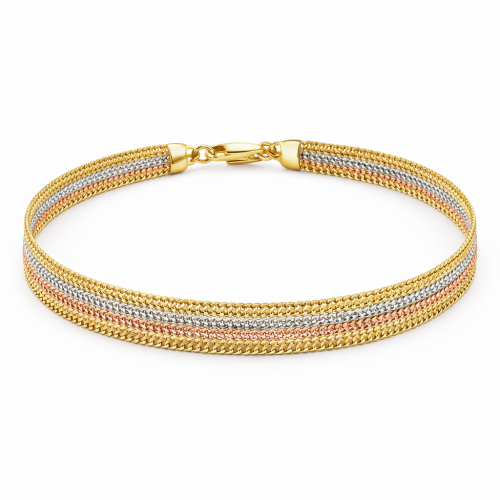 اسوارة ذهب عيار 18