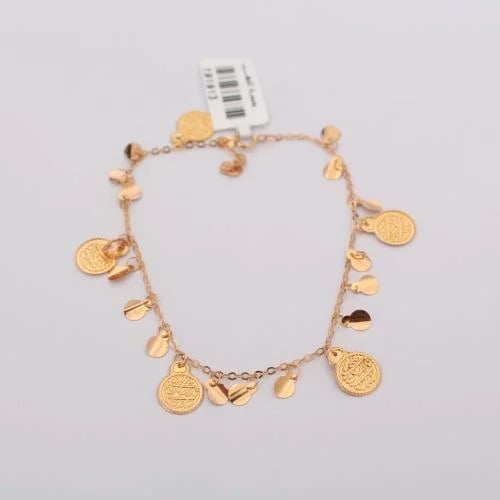 CC37 اسوارة اجنيهات تشوكر عيار 21