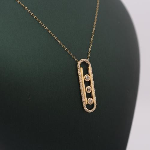 G67 عقد مسيكا المميز عيار 18