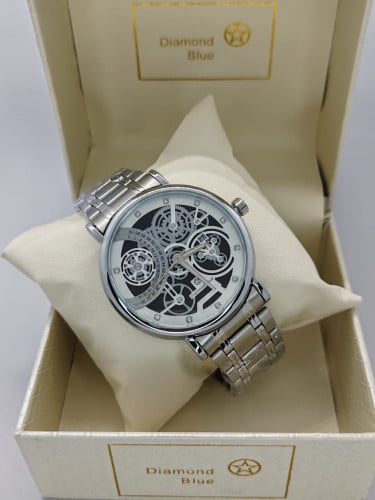 ساعة رجالية استيل A44 دايموند بلو