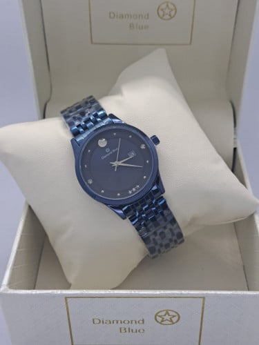 ساعة نسائية استيل N22 دايموند بلو