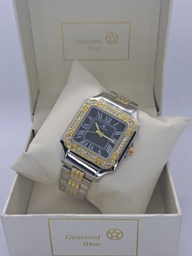 ساعة رجالية استيل A05 دايموند بلو