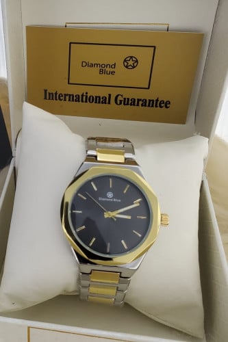 ساعة رجالية استيل A66 دايموند بلو