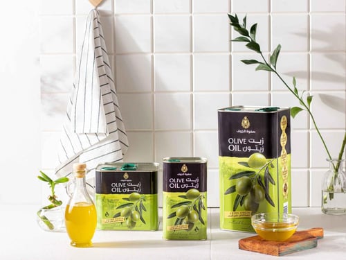 زيت زيتون بكر قطفة أولى 4لتر