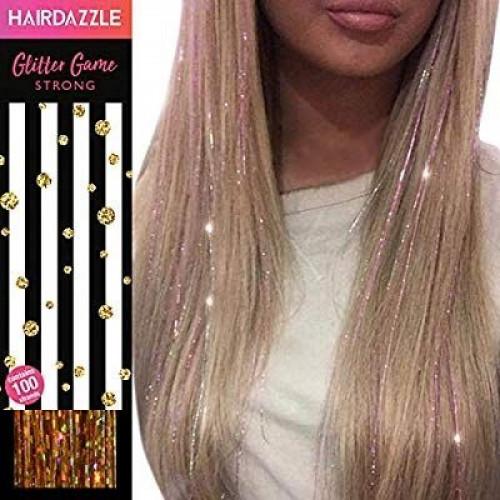 Hair dazzle glitter game