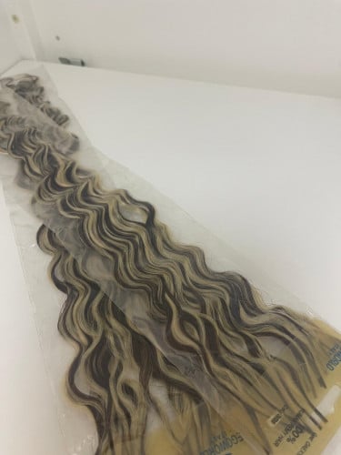 BEADS curly extension hair- 20 pieces