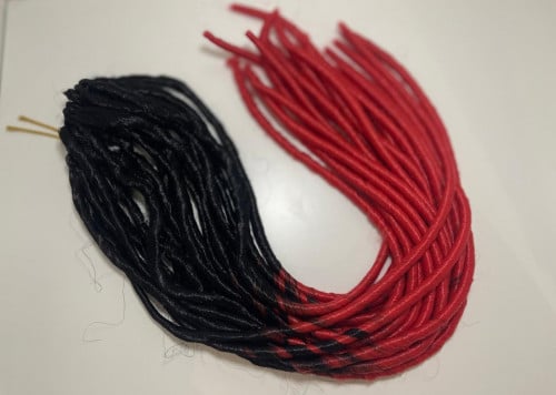 PRE LOOPED LOCS EXTENSION RED COLOUR