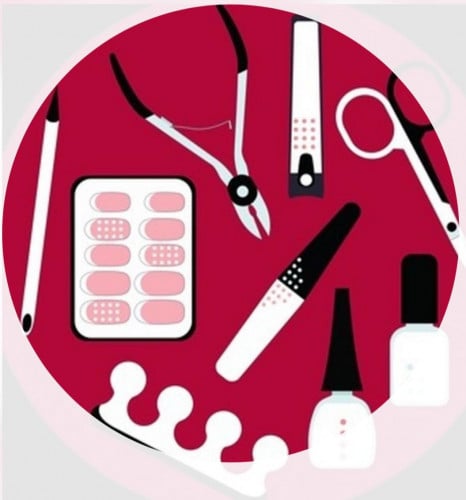 رسم على الاظافر ( ظفر واحد ) -Nail art ( one nail)