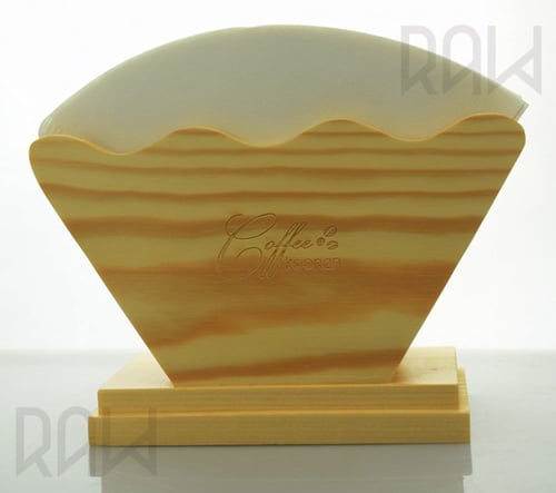 حامل فلاتر خشبي