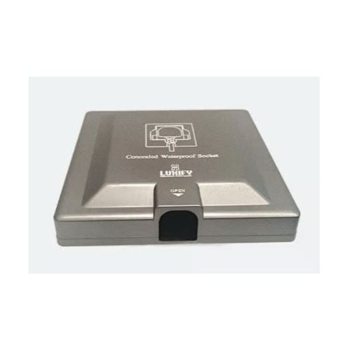 بريزة 13 امبير واتر بروف اسود لوكسفاي