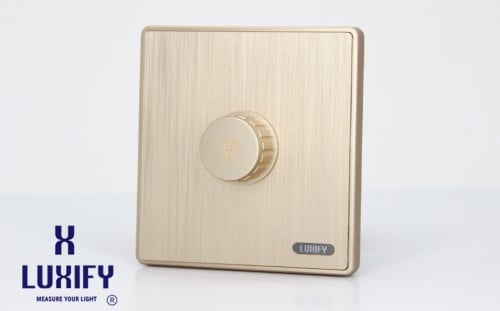 مفتاح دايمر LUXIFY 1000W ذهبى