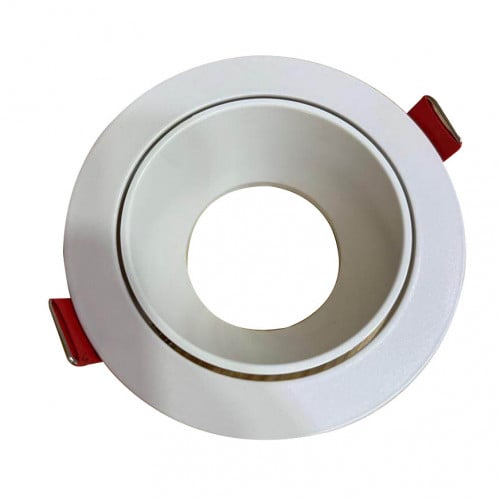 فريم دائري مانع توهج ابيض ابيض لوكسفاي