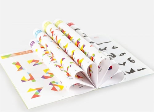 تانجرام لمطابقة الاشكال الهندسية Tangram