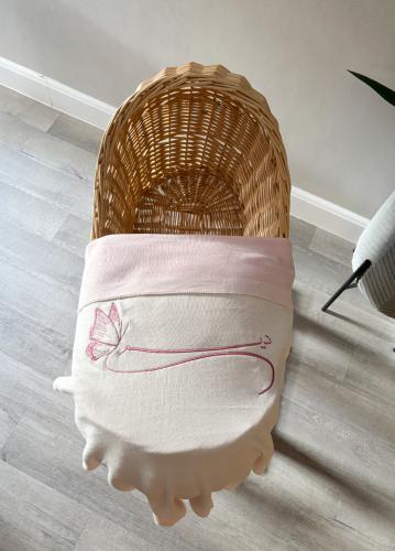 بطانيه وجهين وردي