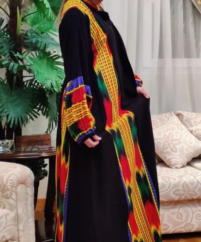 عباية بألوان مكسيكية