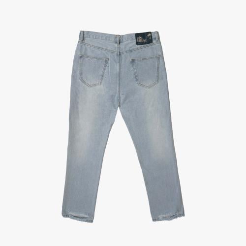 Light Washed Blue straight leg jeans