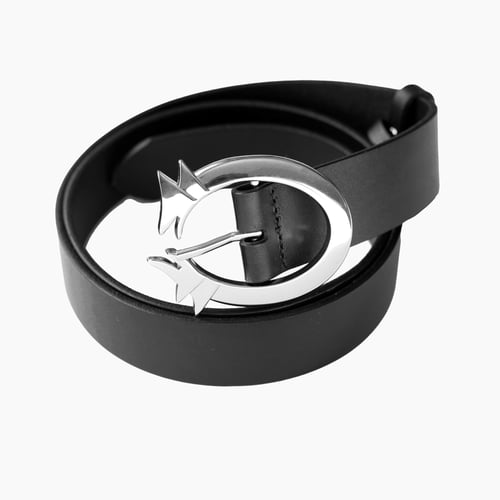 Black Leather Belt