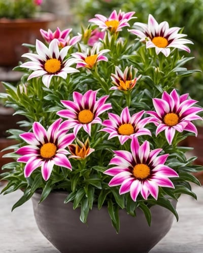 بذور زهور الجازانيا المتعددة الألوان . - Multicolo...