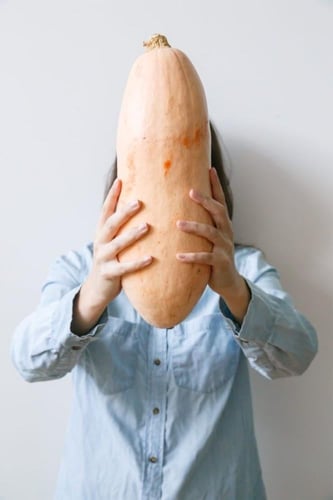 بذور قرع الموز الوردي الشتوي جامبو ( عضوي ) - Squa...