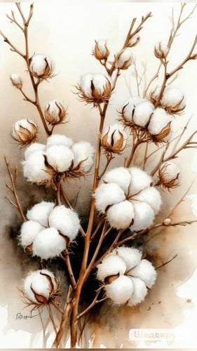 بذور القطن العضوي - organic cotton seeds