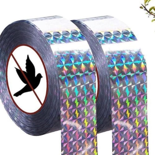 شريط عاكس فعال لإبعاد الطيور وحماية النباتات - Eff...