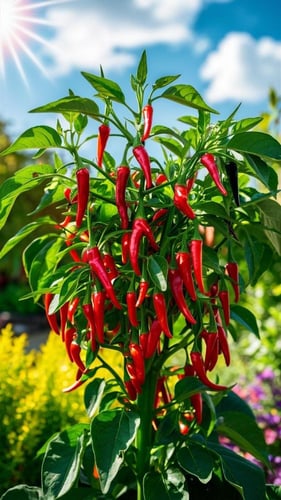 بذور فلفل شيلي احمر - red chili pepper