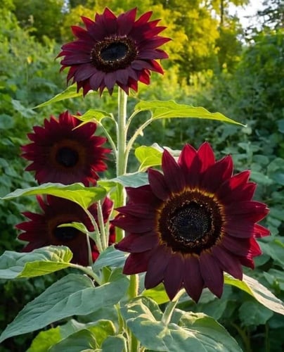 بذور زهور عباد الشمس شوكلاتة كرزية - Chocolate Che...