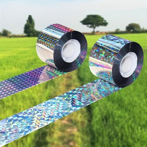 شريط عاكس فعال لإبعاد الطيور وحماية النباتات - Eff...