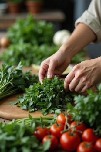 بقدونس بلدي عضوي ( متوارث ) -Heirloom parsley