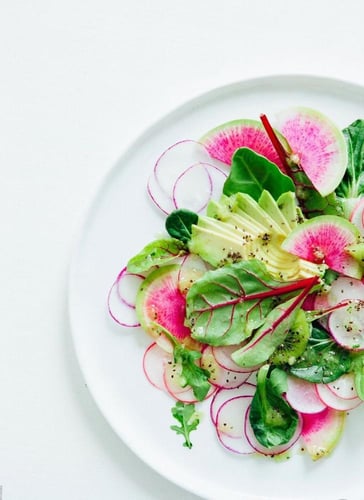 بذور فجل البطيخ - Red Meat Radish Seeds