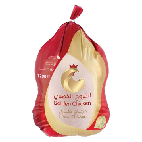 دجاج الذهبي طازج 1200جرام