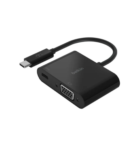 محول تايب سي تو VGA بقوة 60 واط - اسود