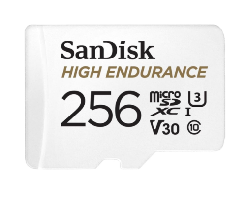 بطاقة سانديسك مايكرو High Endurance سعة 256GB - تس...