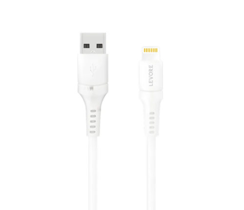ليفوري سلك شاحن من USB إلى آيفون معتمد من أبل MFI...