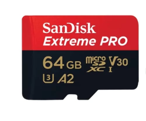 سانديسك بطاقة مايكرو اس دي اكس سي اكستريم برو 64GB