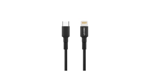 سلك شاحن ليفوري type-c الى ايفون بطول 1.8 م بلاستي...