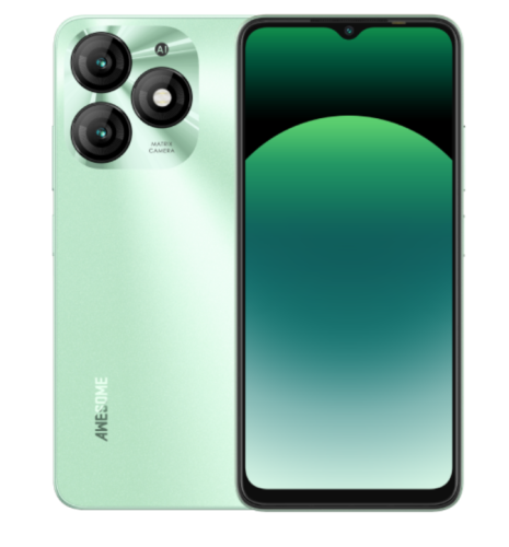 جوال ايتل A70 سعة 256 جيجا ورام 8+4 اخضر الجيل الر...