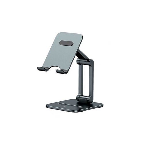 حامل معدني بيسوس ثنائي المحور قابل للطي رمادي