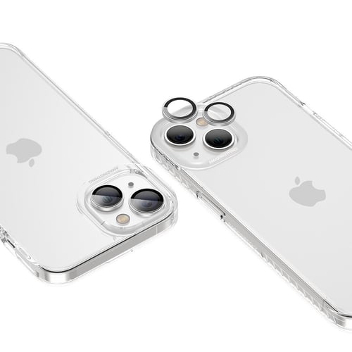 حماية عدسات اميزنق ثينق ايفون 14 / 14 بلس فضي