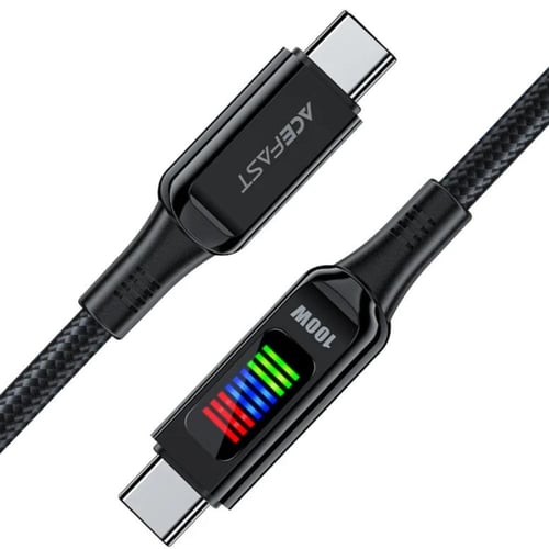 سلك AceFast C7 تايب سي الى تايب سي بقوة 100 واط مع...