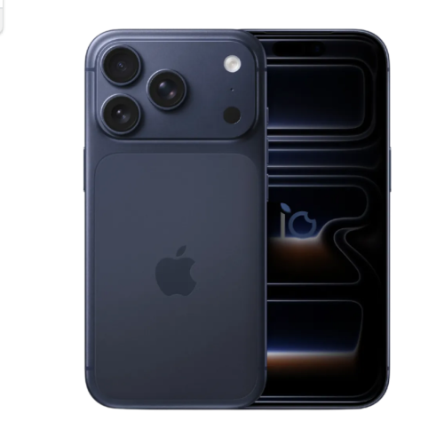 جوال ايفون 17 برو ماكس سعة 256 جيجا لون كحلي ازرق