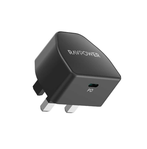 شاحن جداري راف باور بقوة 20 واط بمنفذ تايب سي - اس...