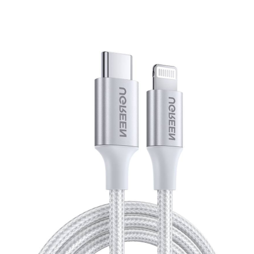 كابل شحن يوجرين تايب سي تو لايتينق 60 واط مترين فض...